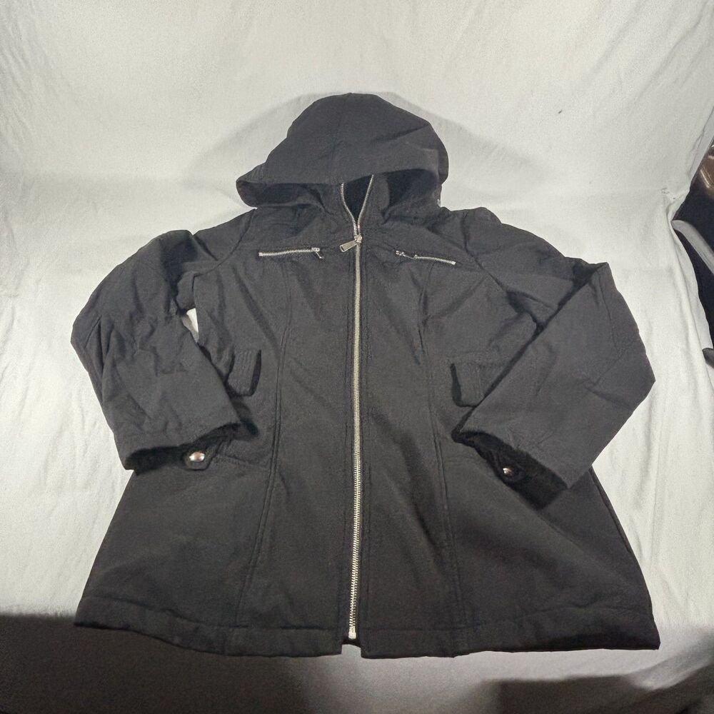 Avanti Black Hooded Jacket L Zip